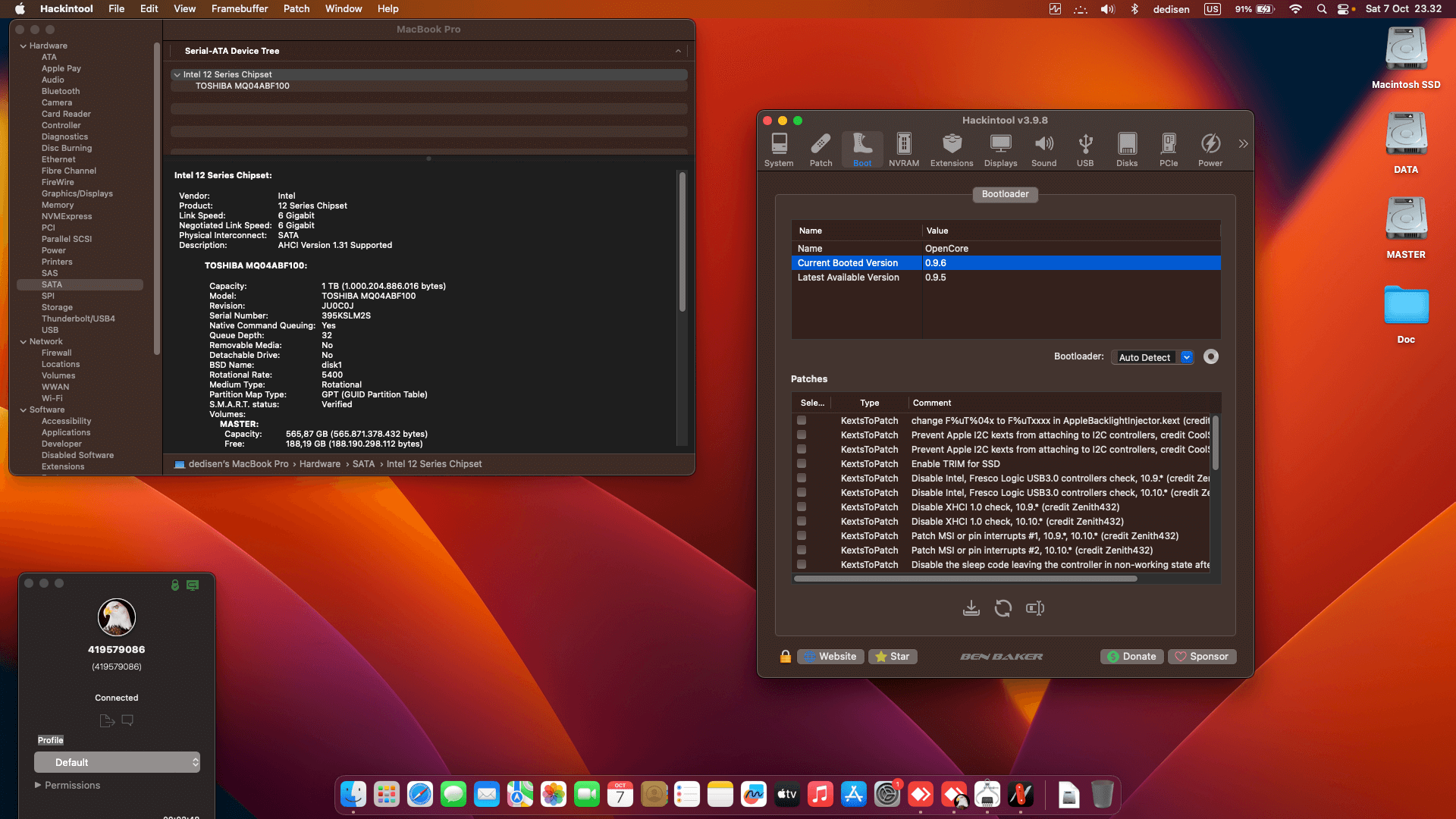 Asus VivoBook 15 A516FA VIPS323 [CometLake   Intel UHD 10Th Gen + I2C]   OpenCore 1